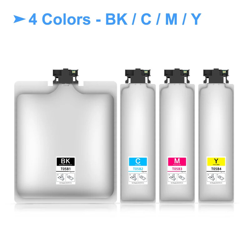 T05B1-T05B4 Ink Cartridge With Pigment Ink For WF-C878R WF-C879R C878R C879R