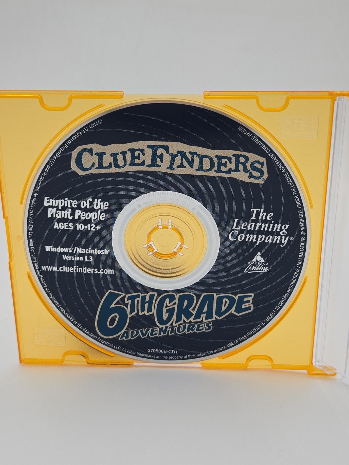 Clue Finders 6th Grade Adventures by The Learning Com[any. Ages 10-12+ Win/Mac