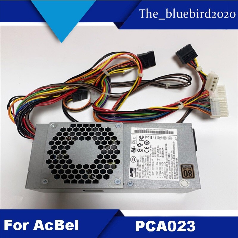 AcBel TFX 300W Power Supply PCA023 24 Pin 80 Plus Bronze For Lenovo Dell HP