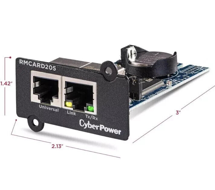 CyberPower RMCARD205 UPS & ATS PDU Remote Management network Card module