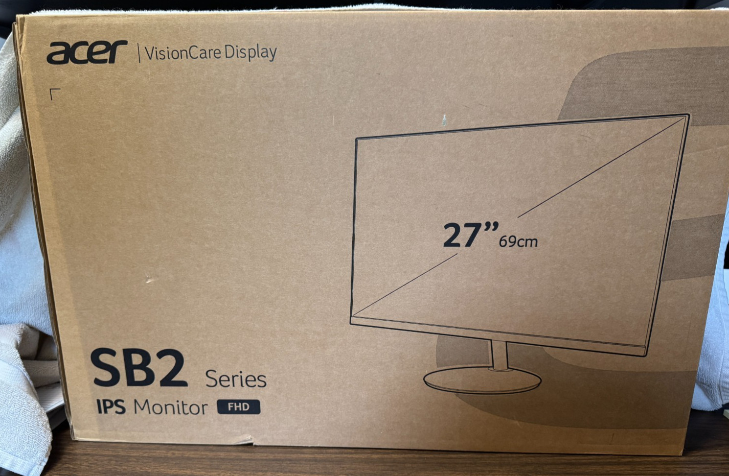 Acer monitor 27" SB2 series (IPS monitor FHD) NEW