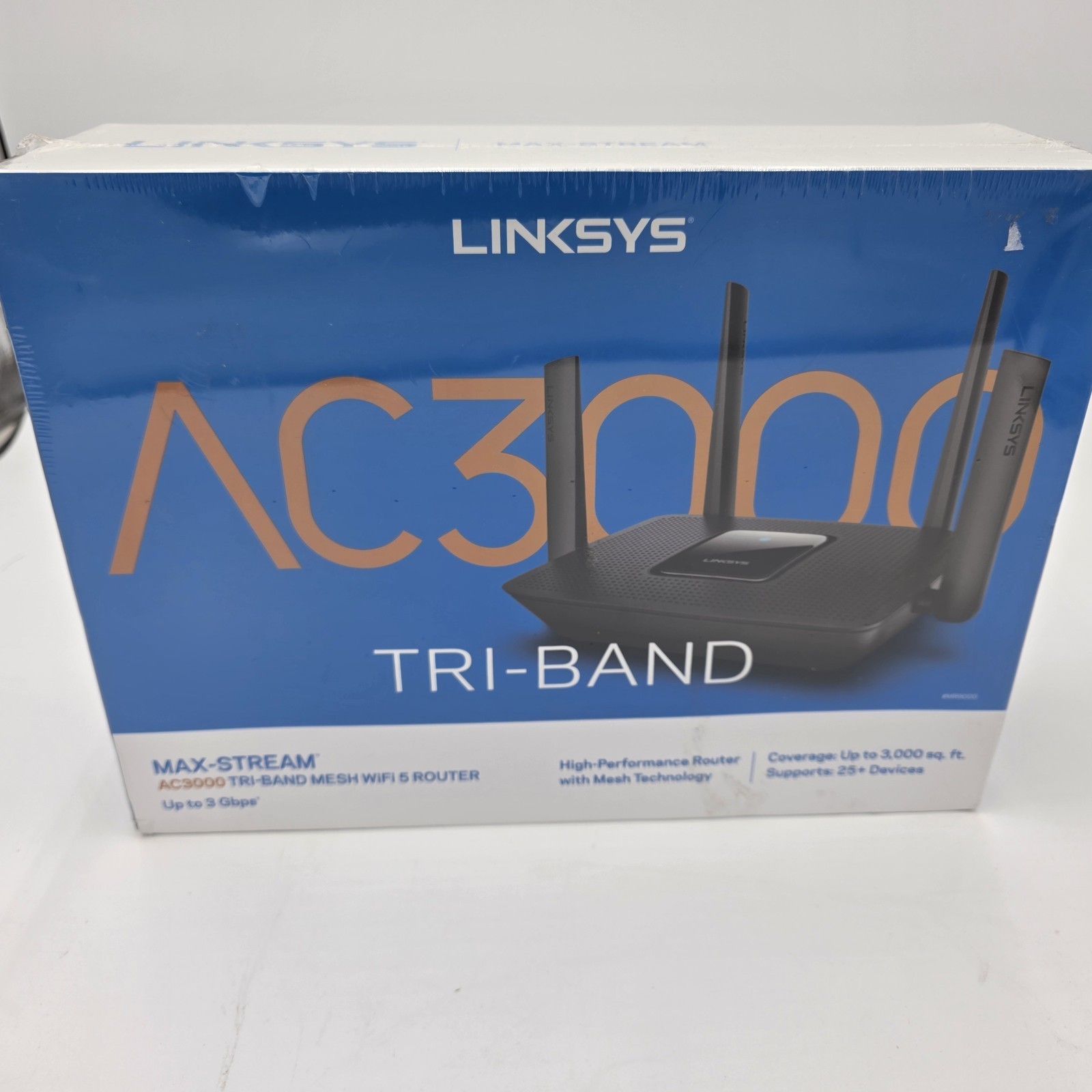 New Sealed Linksys MR9000 Max-Stream Tri-Band AC3000Wi-Fi 5 Router