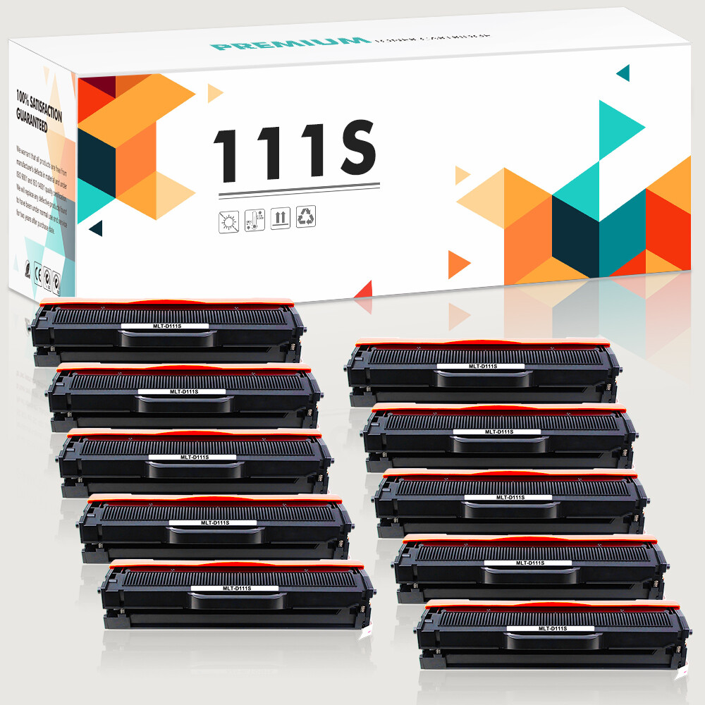 1-10 PK MLT-D111S Toner Compatible For Samsung 111S Xpress SL-M2020W M2070FW lot