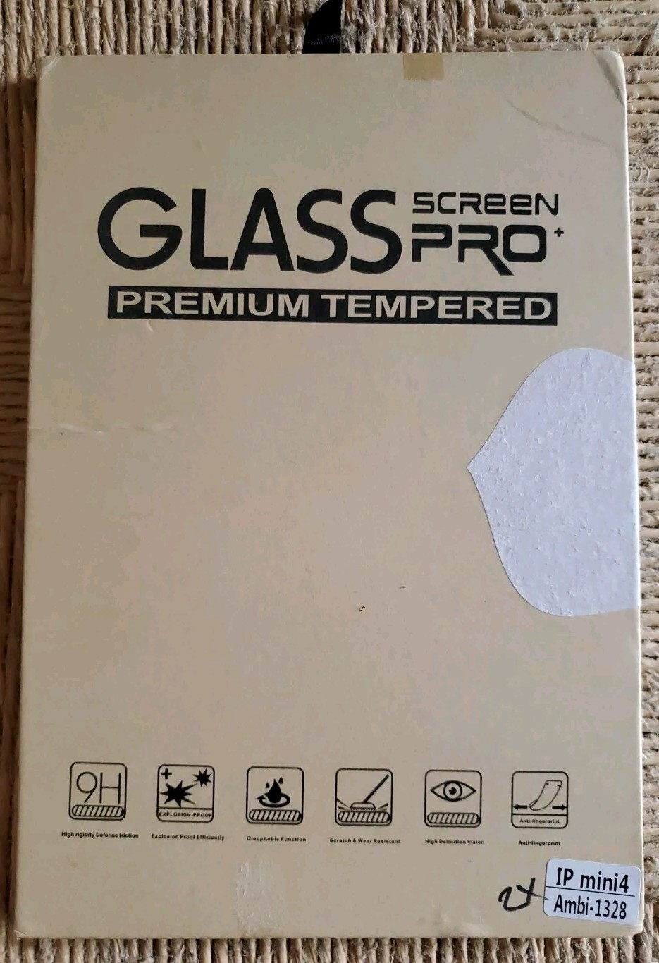 High Premium Tempered Clear Glass Screen Protector For  iPad Mini 4