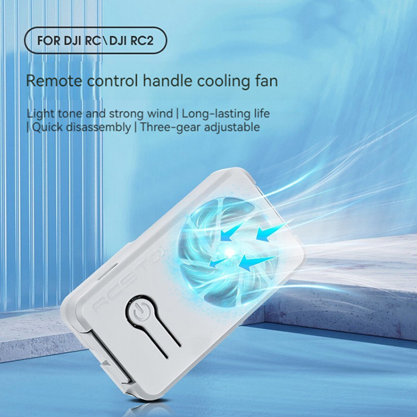 Remote Control Handle Cooling Fan Accessory For DJI Mavic 3/Air2/2S/MINI 2/3 Pro