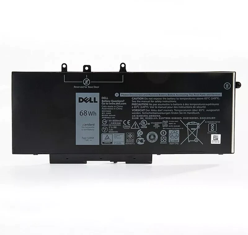 NEW OEM Genuine 68Wh GJKNX Battery For Dell Latitude 14 5480 5491 15 5580 5590