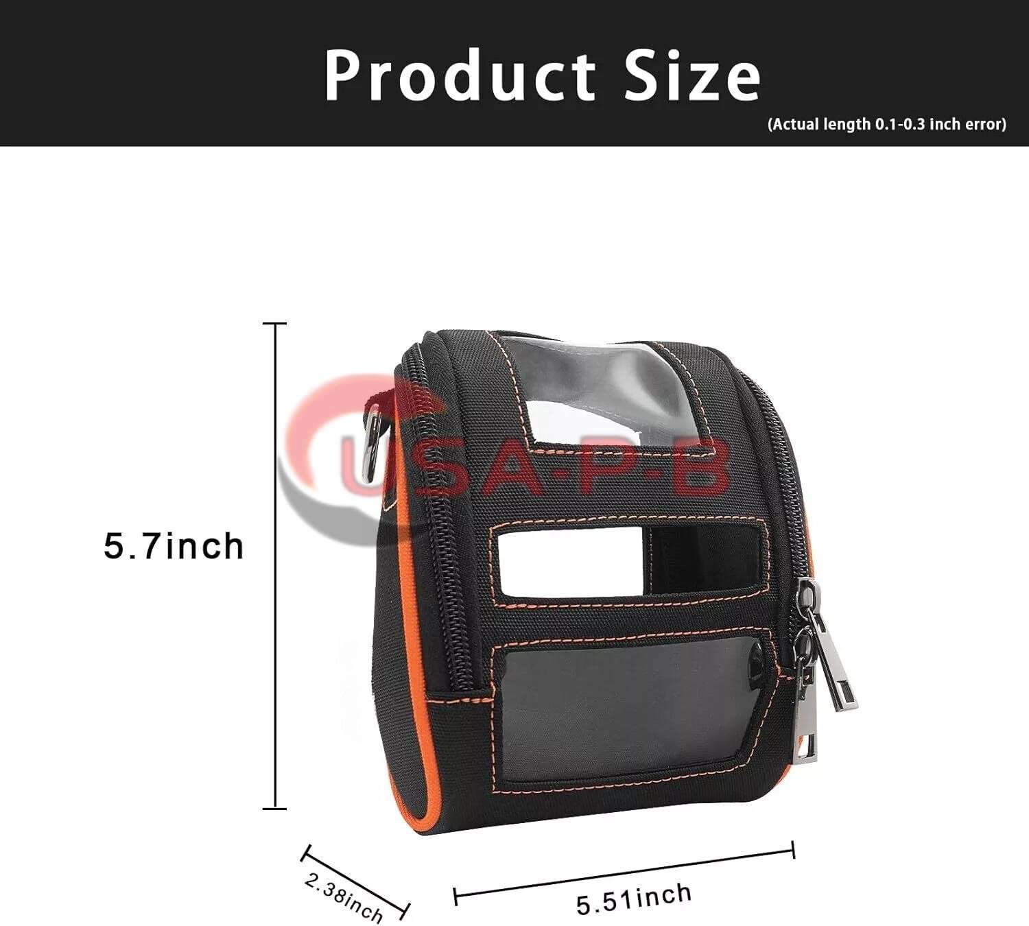 US Carrying Case Holster Shoulder Belt bag for Zebra ZQ320 ZQ310 ZQ220 Printer