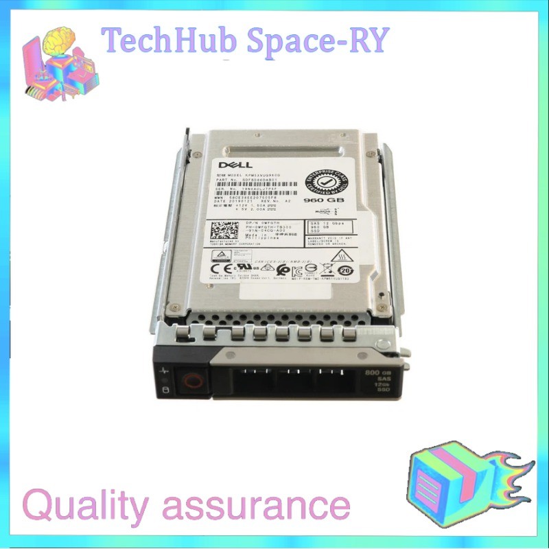NEW 0WFGTH WFGTH DELL KPM5XVUG960G 960GB 2.5" SAS 12G MU SSD Solid State Drive