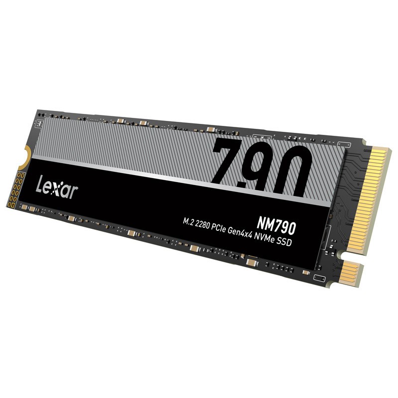 Lexar NM790 NVMe SSD, PCIe 4.0 M.2 Type 2280 2TB NVMe SSD in LNM790X002T-RNNG