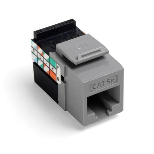 (2-PACK) LEVITON 5G108-RG5 GIGAMAX CAT 5E SNAP IN CONNECTOR *C5