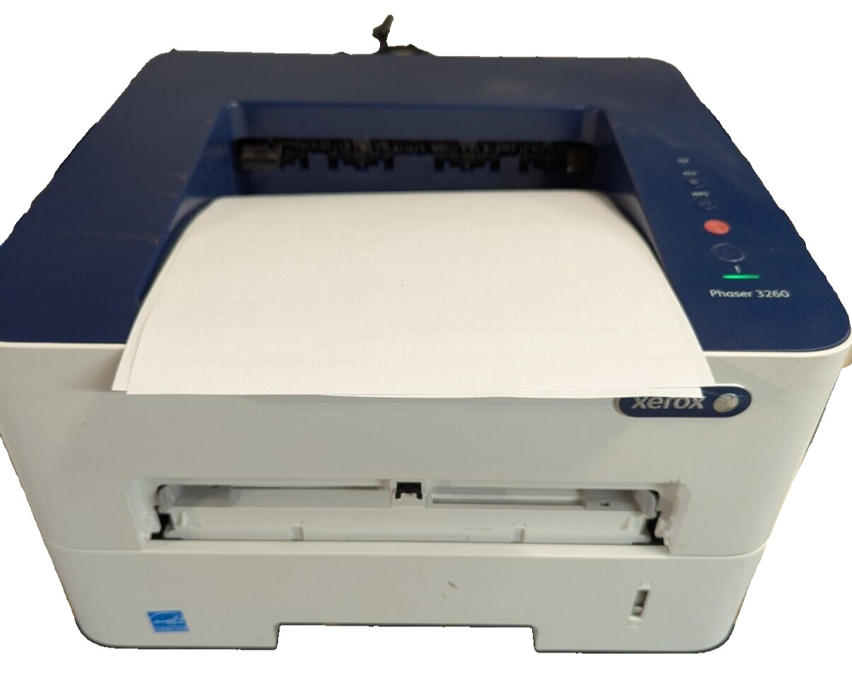 XEROX Phaser 3260 Monochrome Laser Printer with TONER, Missing Flap