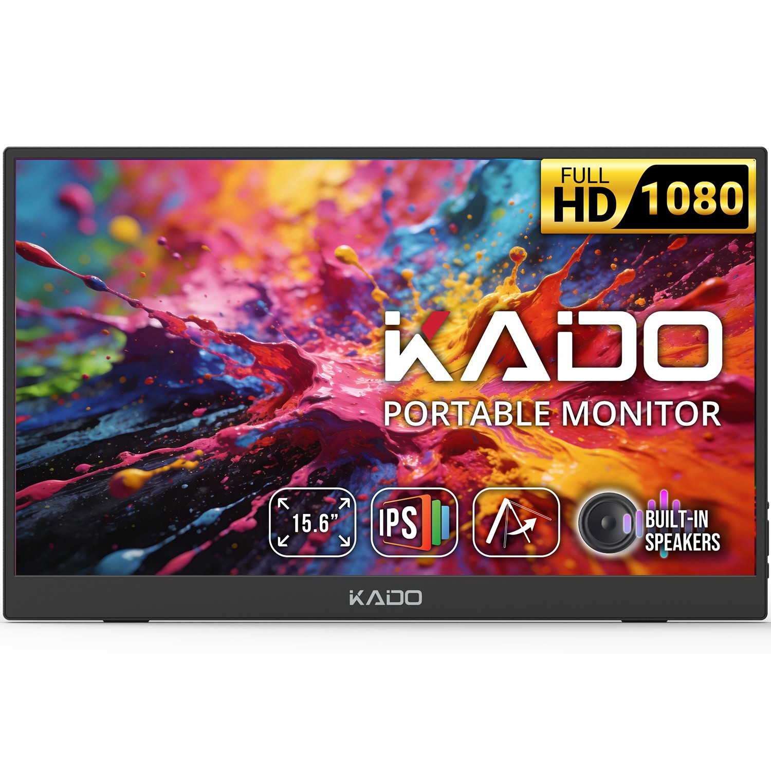 Kado Portable Monitor for Laptop, 15.6-inch IPS 1920x1080 Second Display