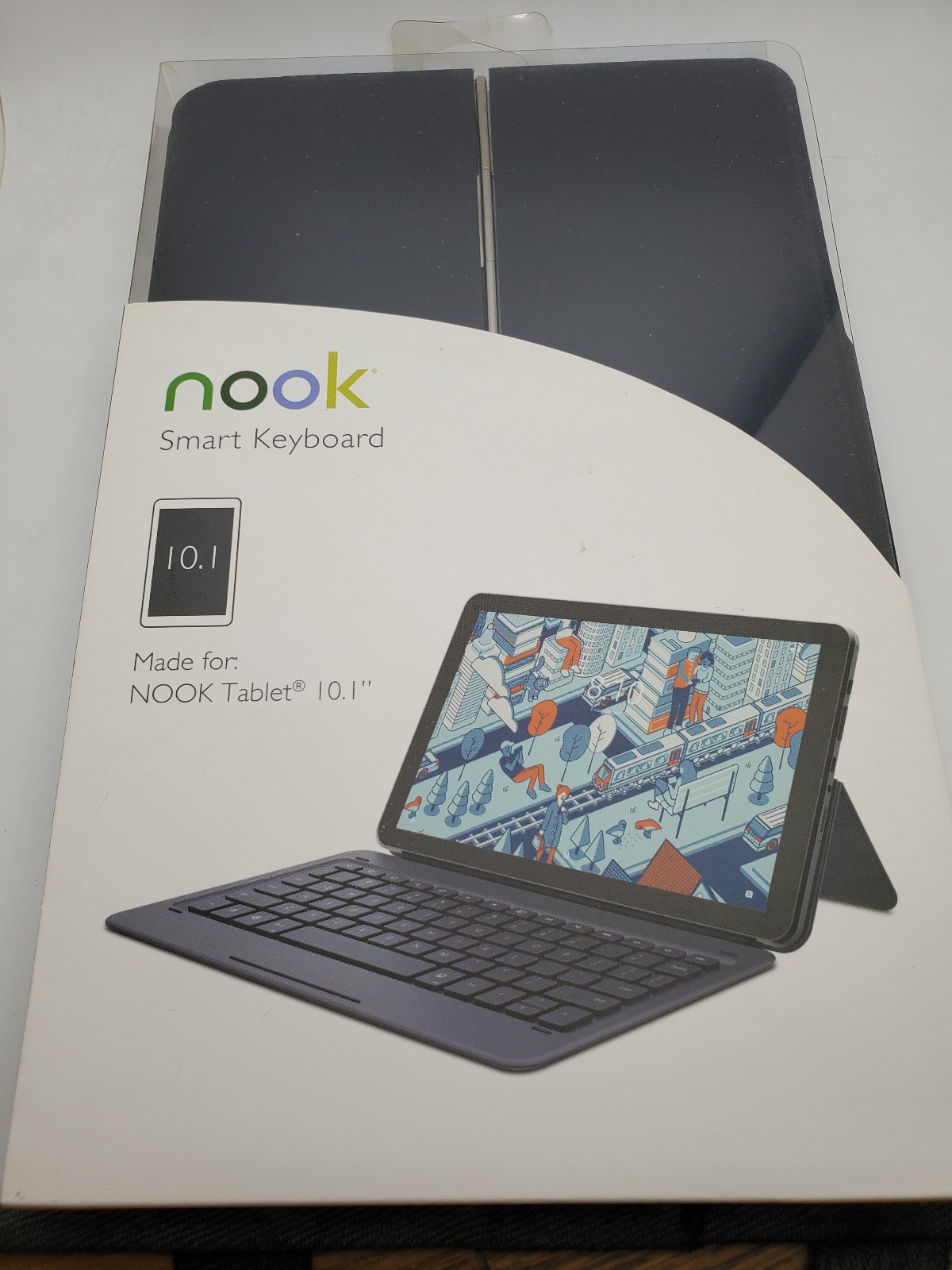 Barnes & Noble Nook Smart Keyboard for Nook Tablet 10.1" Dark Blue