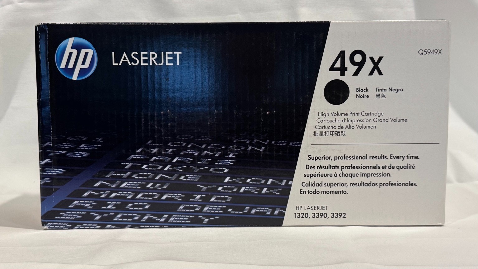 HP 49X Q5949X Genuine OEM Black Toner Cartridge New Sealed LaserJet