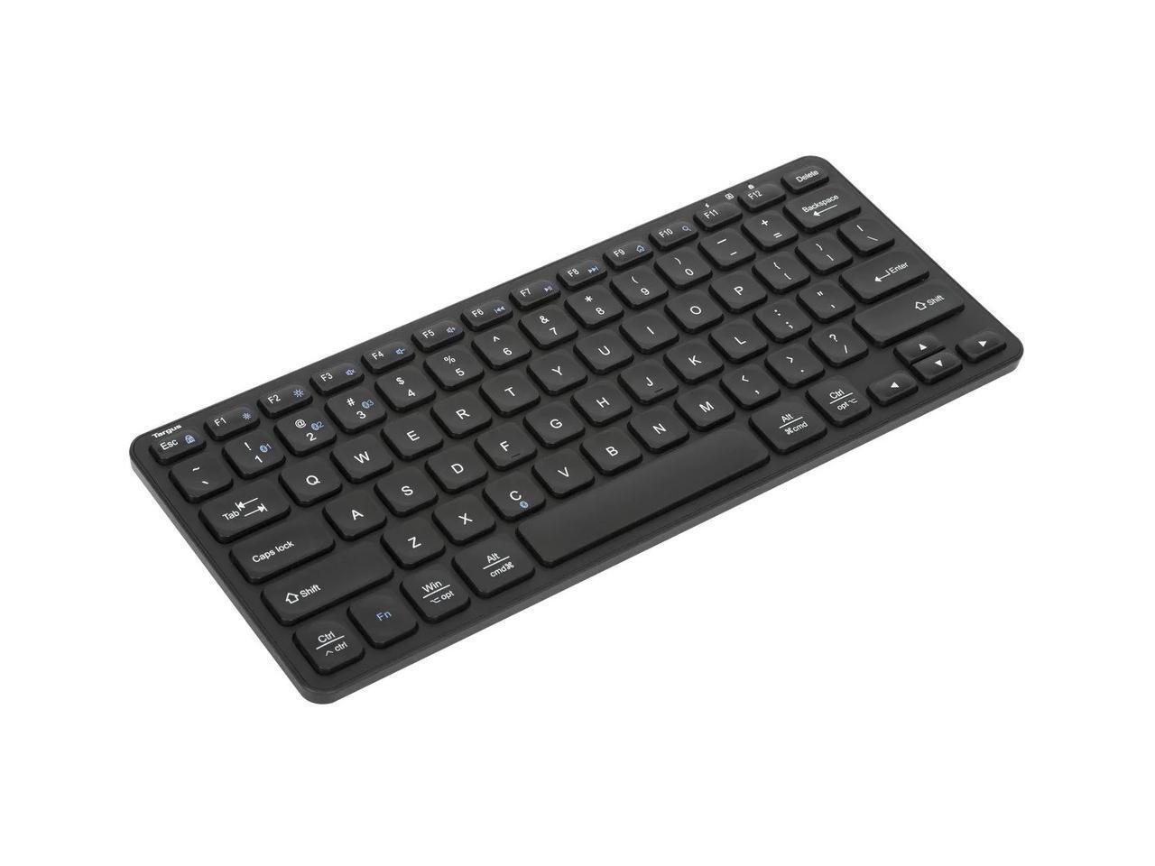 Targus Compact Multi-Device Bluetooth Antimicrobial Keyboard - Wireless