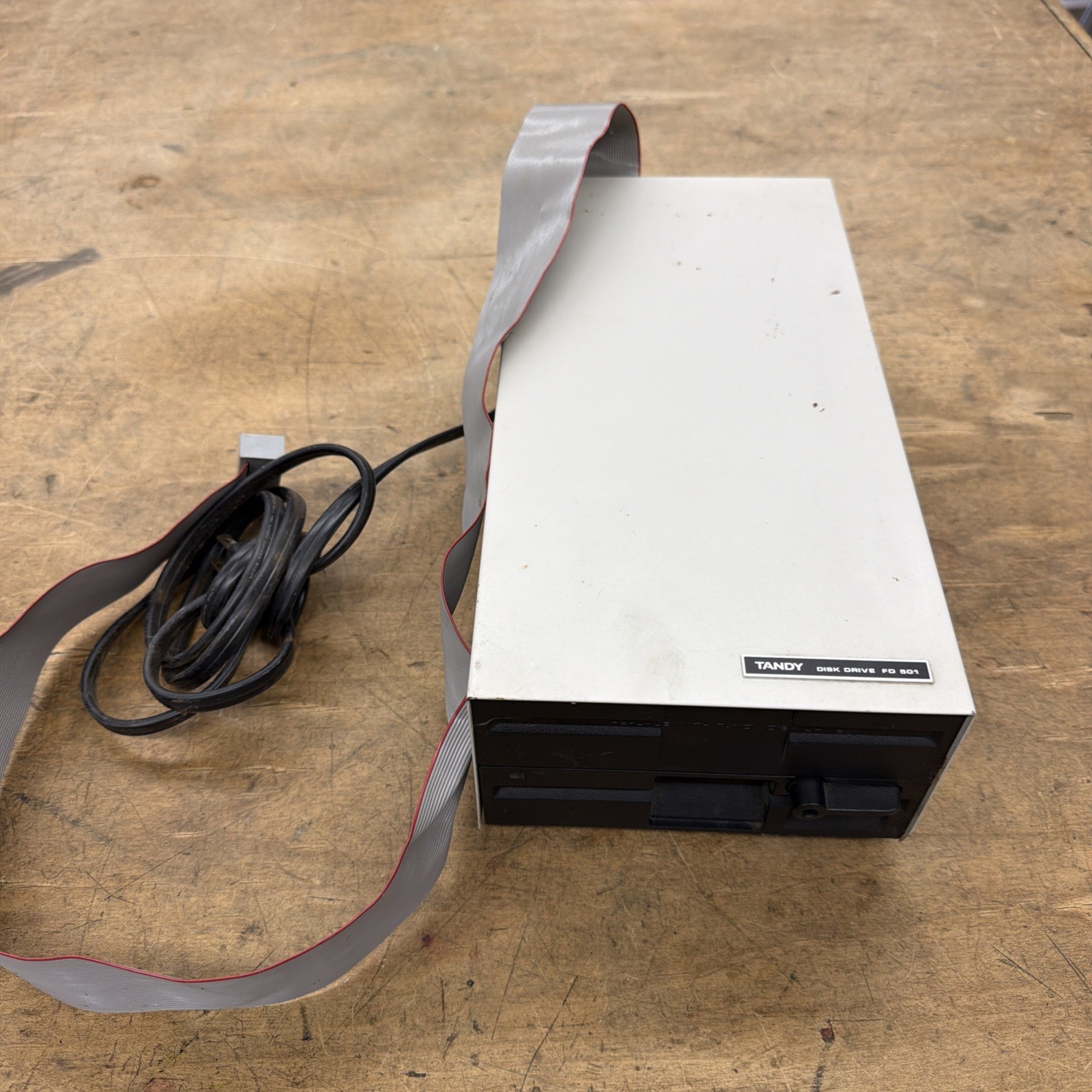 Tandy Disk Drive FD 501 for Color Computer 1 2 3 -untested 