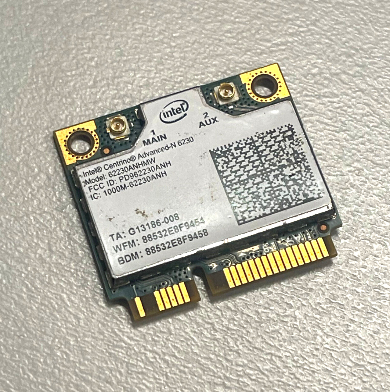 OEM Intel Centrino Advanced-N 6230 WiFi WLAN BT 802.11a/g/n PCIe Card 62230ANHMW