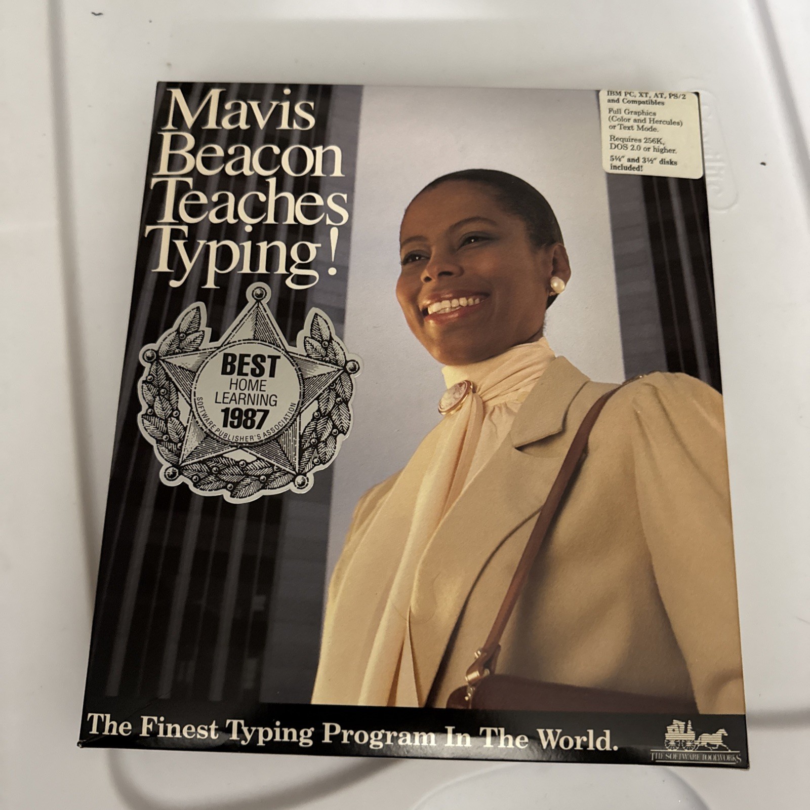 Mavis Beacon Teaches Typing IBM XT AT 5 1/4 And 3 1/2 Floppy Disk