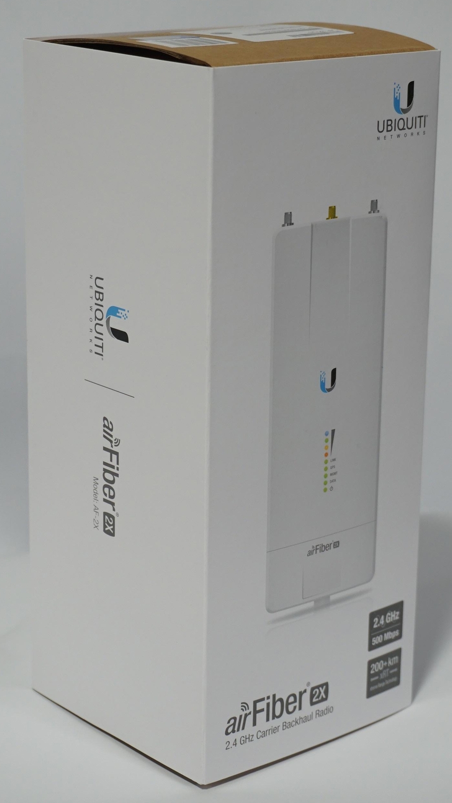 NEW UBIQUITI AF-2X-US AIRFIBER2X CARRIER BACKHAUL 2.4GHZ RADIO AIR FIBER 500MBPS