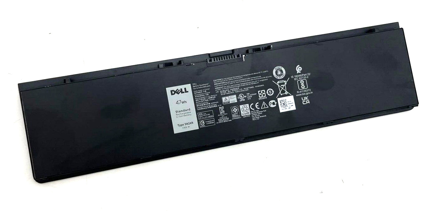 New Genuine Dell 34GKR Latitude E7440 E745014-7000 4-Cell 47Wh 909H5 Battery