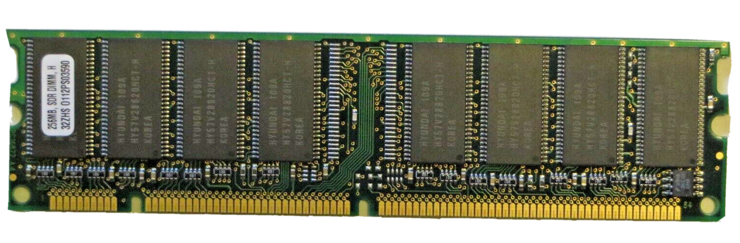 256MB Used Hynix SDRAM Non-ECC PC 133 - 168 Pin Memory Module HYM71V32635HCT8-HD