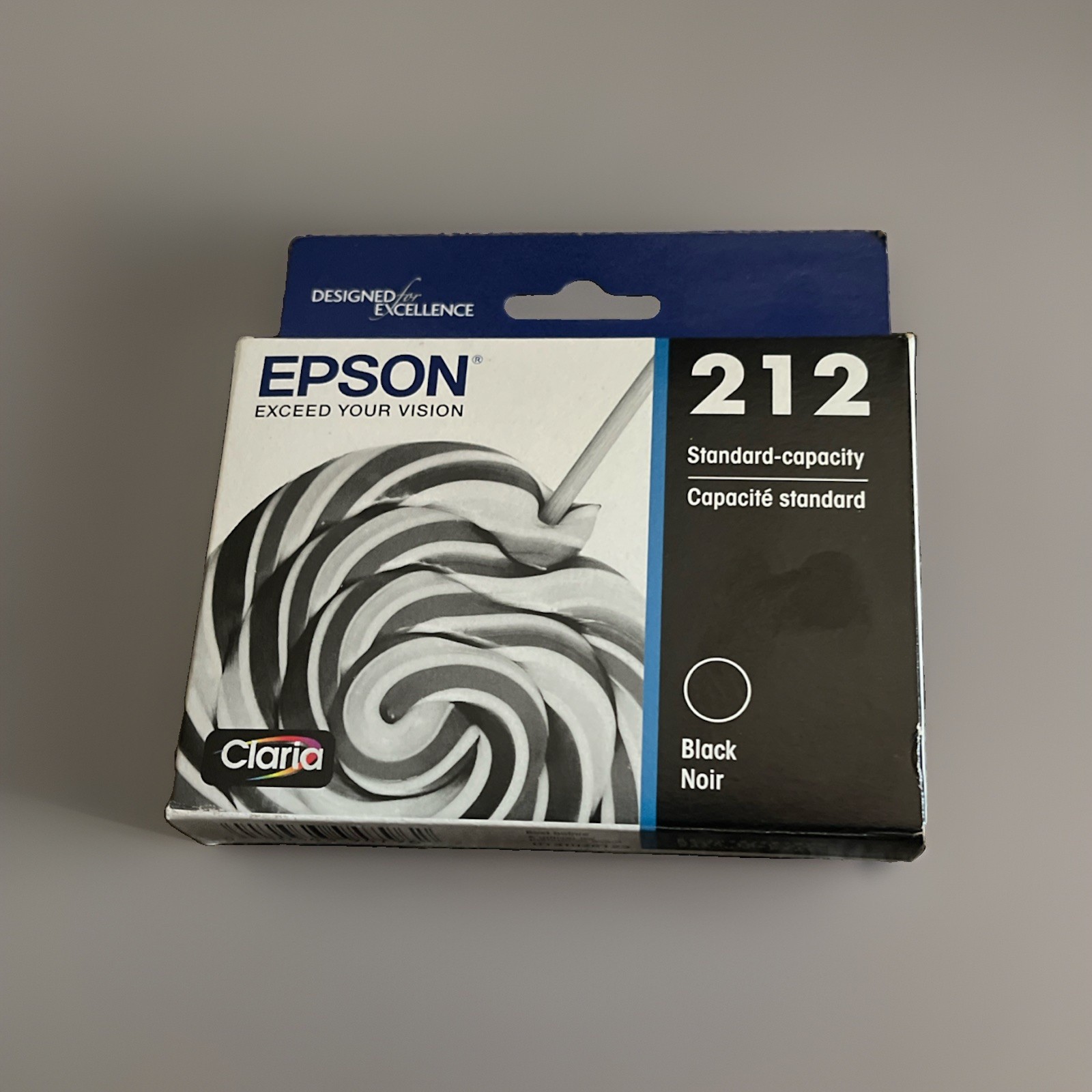 New Sealed Epson 212 Black Ink Cartridge T212120 Expired 2025 Genuine Sealed Box