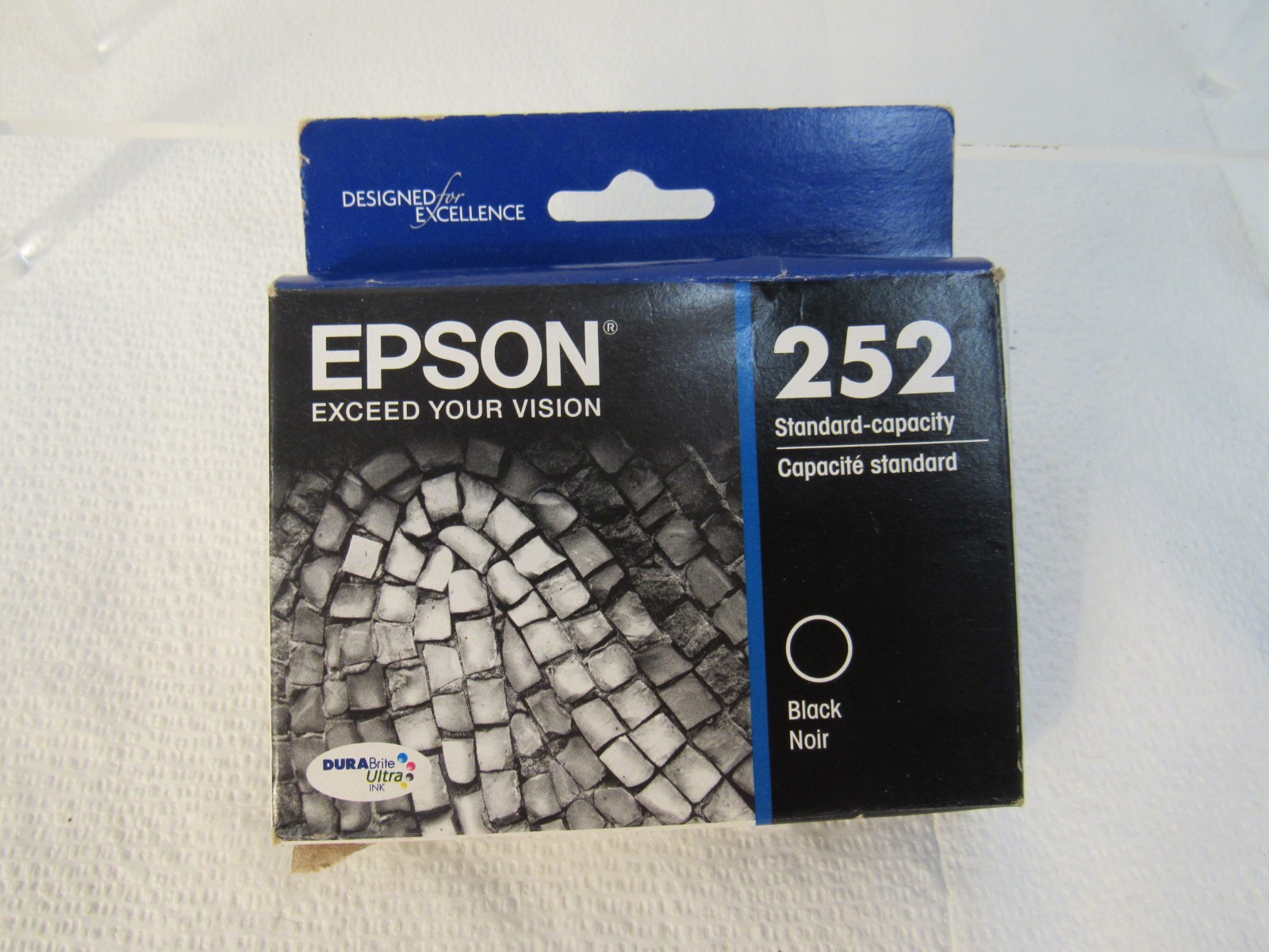 Epson 252 Standard Black Ink Cartridge  Dura Brite Expired 08-2025