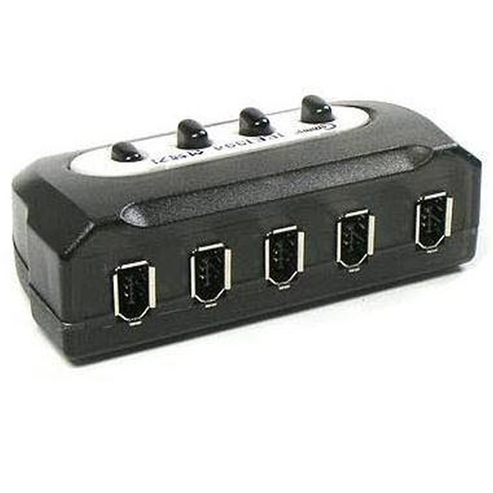4 Port Firewire IEEE 1394 Manual SELECTOR Sharing Switch BOX DV PC Camera 4:1
