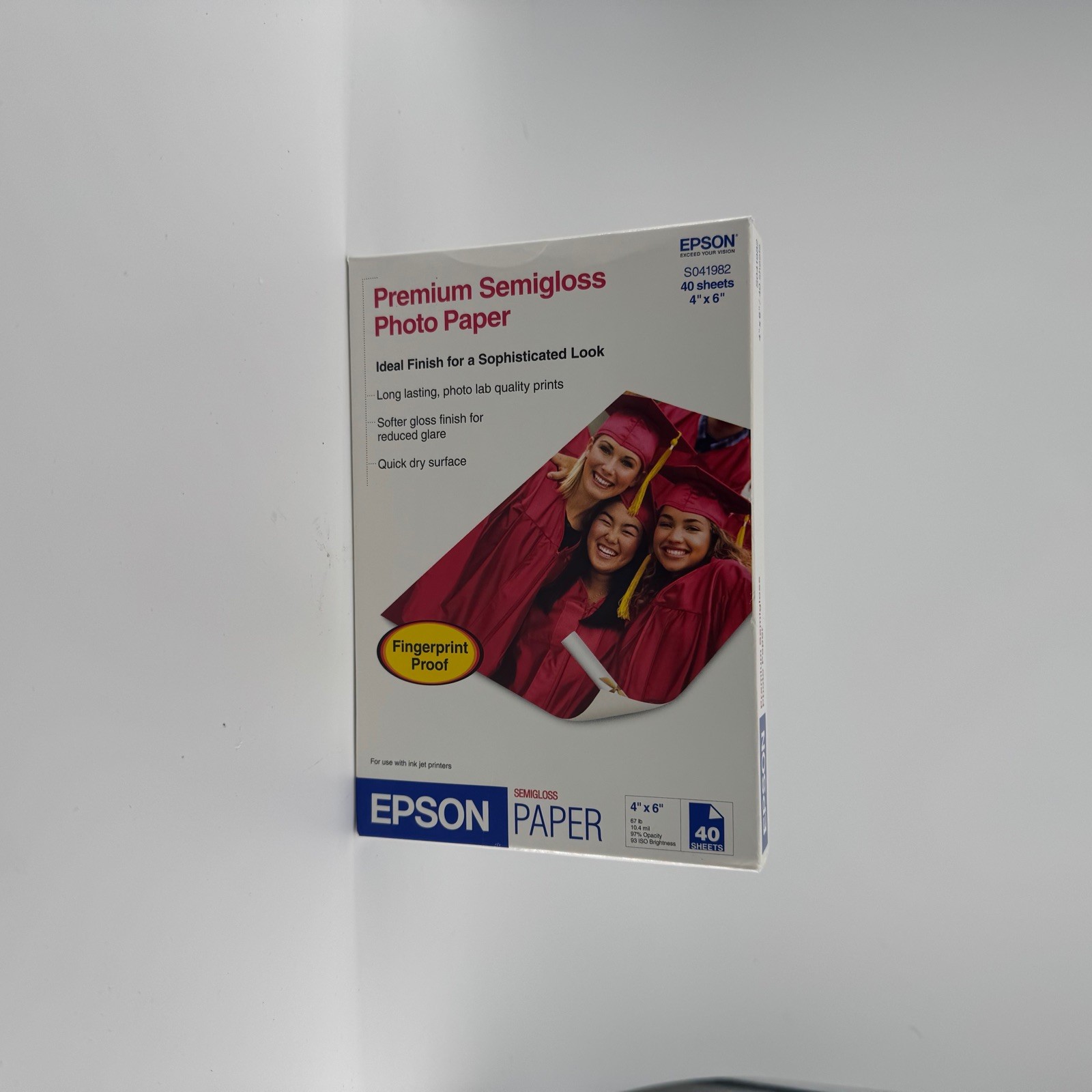 Epson Premium Semi Gloss Photo Paper 4"x6" 40