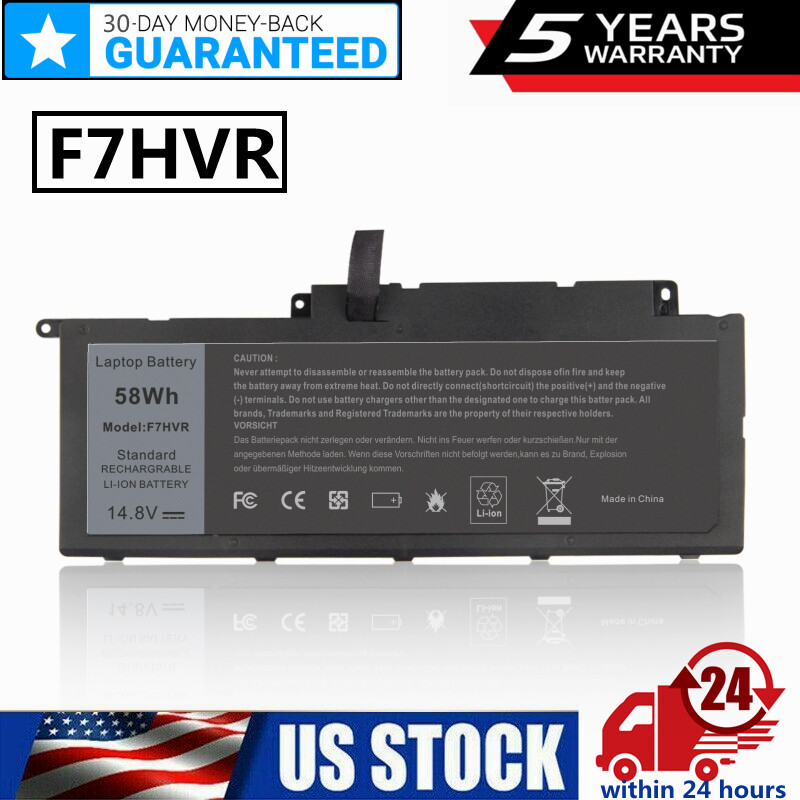 ✅F7HVR Battery for Dell Inspiron 17 7737 Inspiron 15 7537 Inspiron14 7437 P36F 