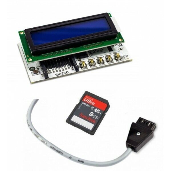 SIO2SD SD Card Reader starter set (device+cable+card) for Atari XL/XE (Lotharek)