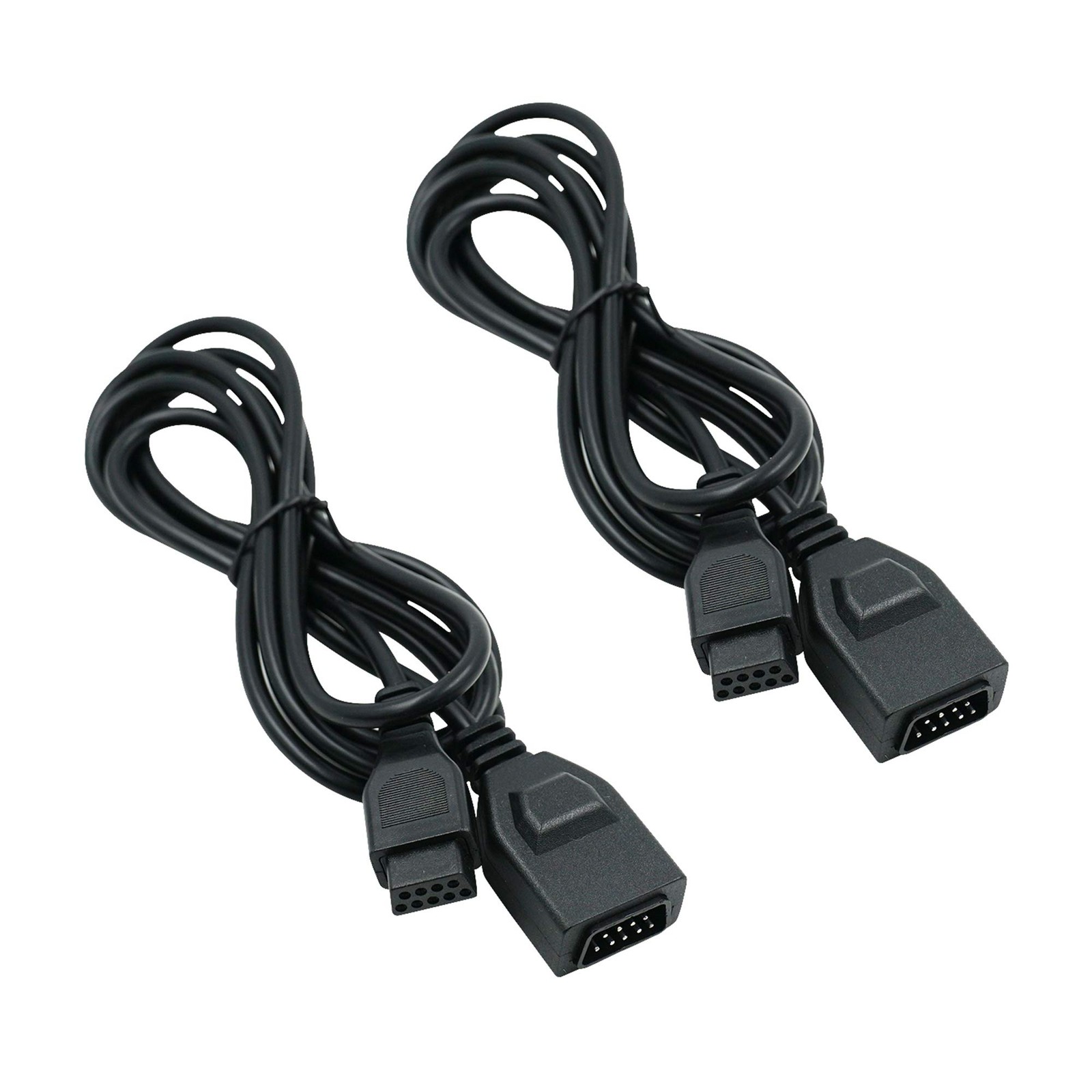 2 Pcs 6 ft Cable 6ft 9 Pin