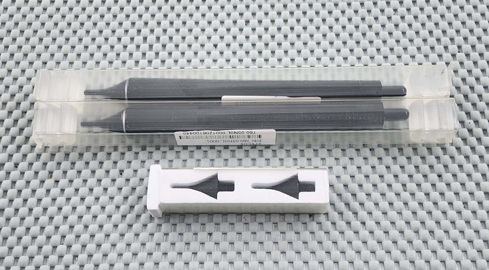 Dell P/N 760.05NoL.001 Stylus Pen (Qty. 2) PLUS 2 extra Pen Nibs/ Stylus Tips