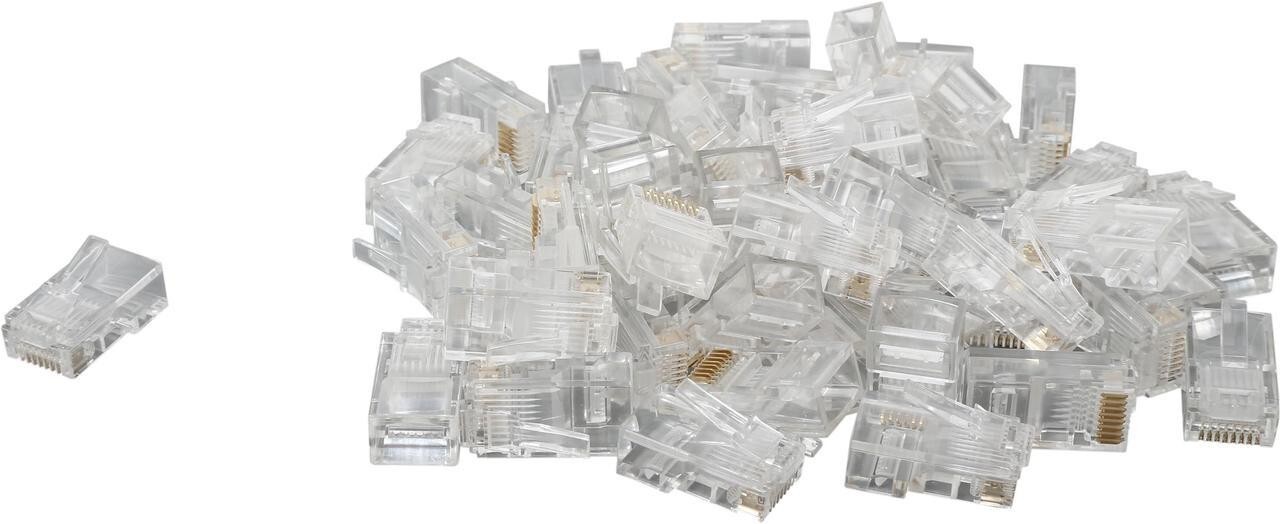 StarTech.com CRJ4550PK 50 Pkg - Cat5e RJ45 Stranded Modular Plug Connector