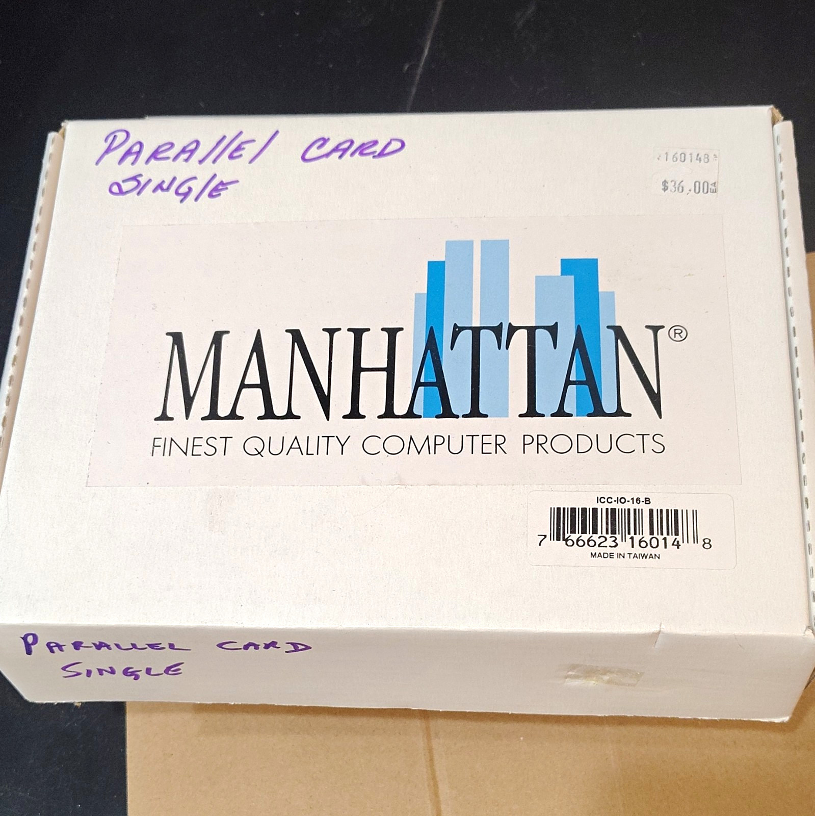 Manhattan ICC-IO-16-B Single-Port Parallel (IEEE 1284) Expansion Card
