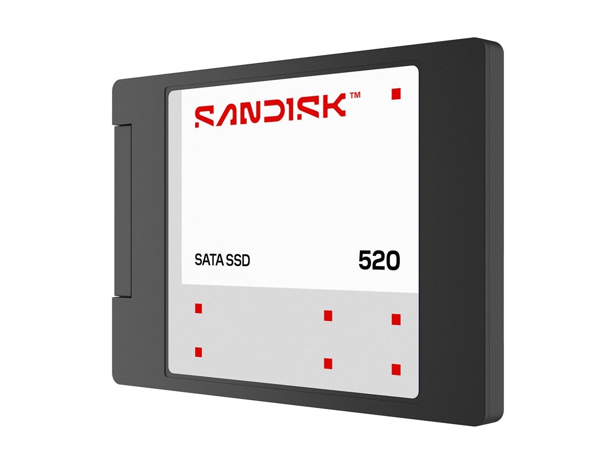 SanDisk 520 SSD 1 TB internal 2.5" SATA 6Gb/s 2.5" SDSS51100TAB-000G0