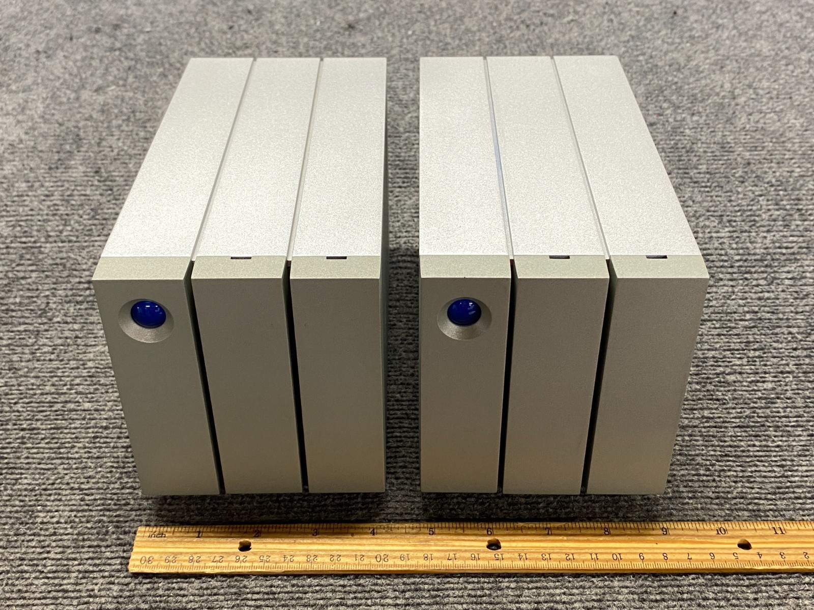 Lot of 2 Seagate LaCie 2big Thunderbolt 2 Dual Bay NAS, No Storage (Units Only)