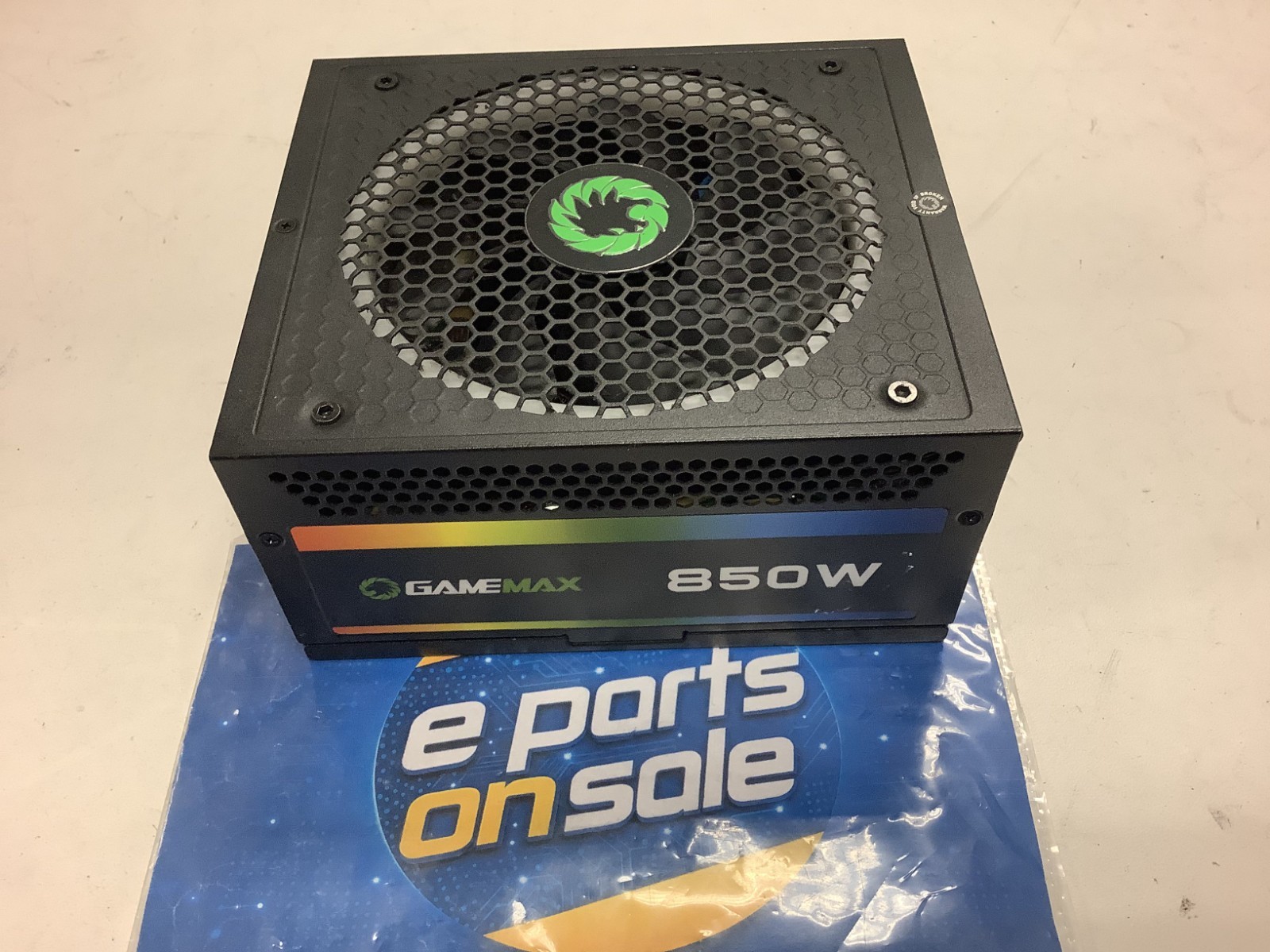 GAMEMAX RGB-850 850W 240V 12A 80 Plus Gold RGB Version Power Supply, L-T2B