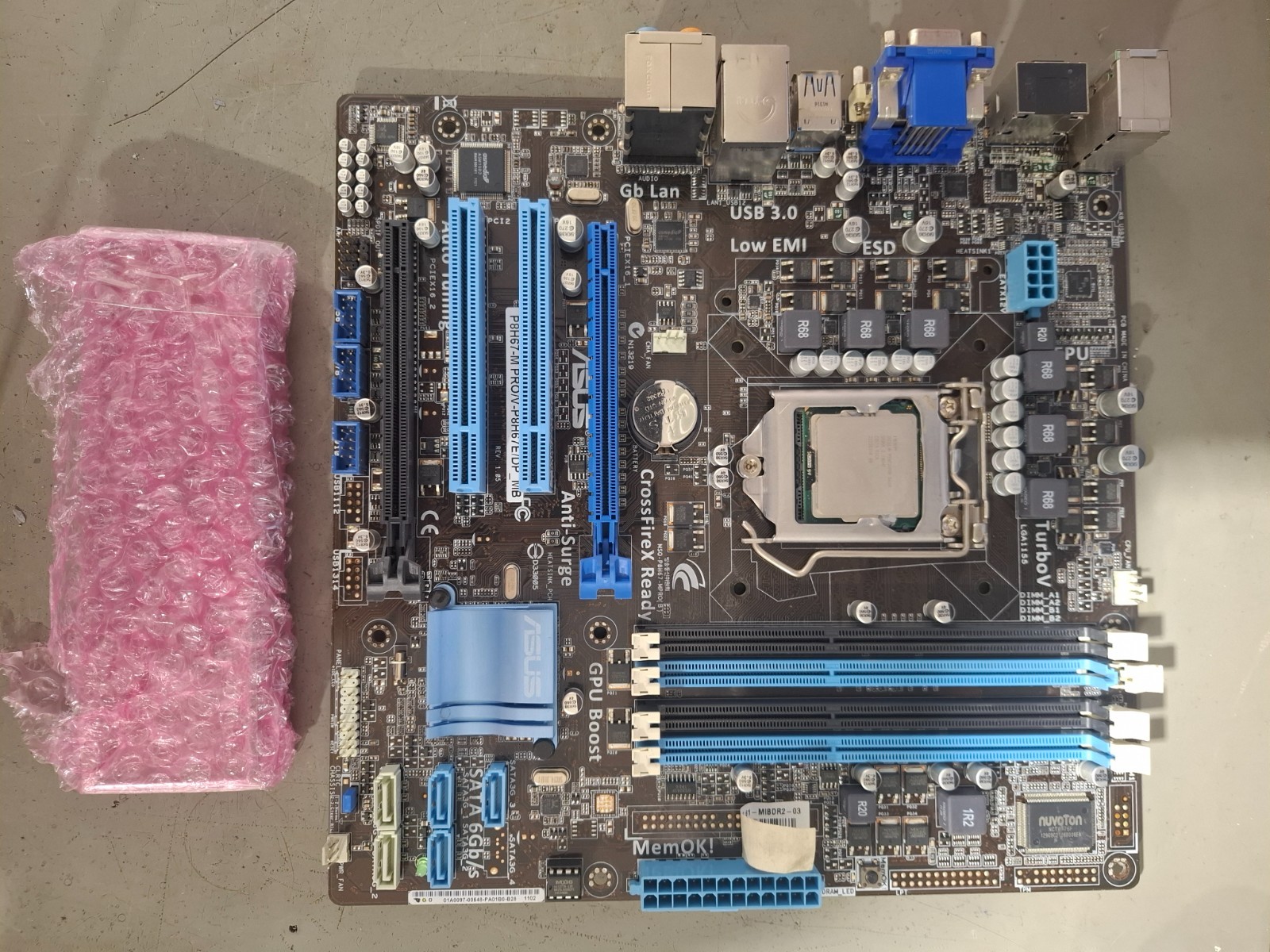  Asus P8H67-M Pro/V-P8H67E/DP_MB ATX Motherboard w/Intel G630