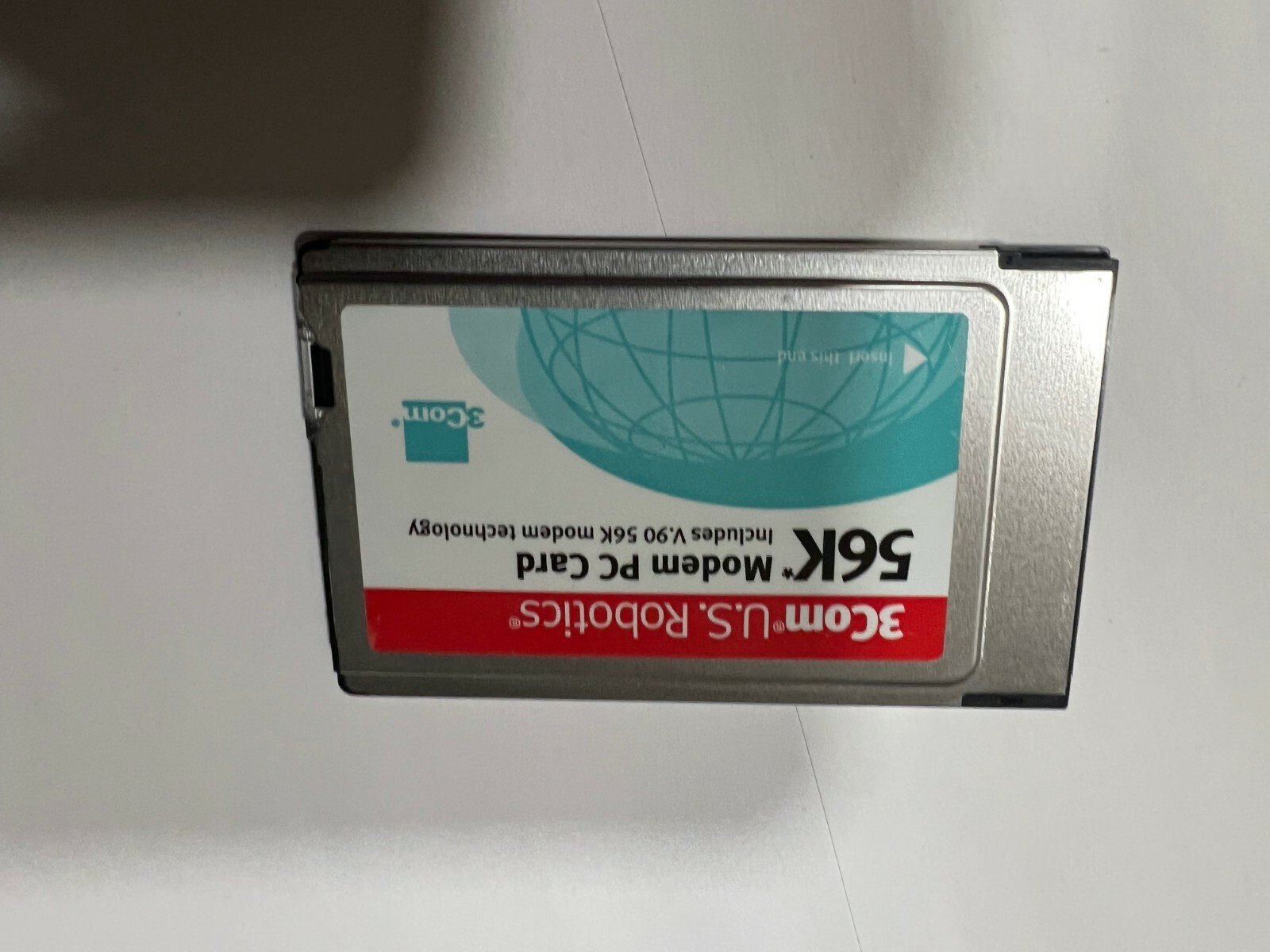 3Com US ROBOTICS 56K V.90 3057 PCMCIA MODEM PC CARD