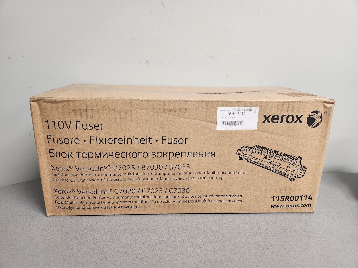 Xerox 115R00114 Fuser 110 Volt Maintenance Kit VersaLink B7025