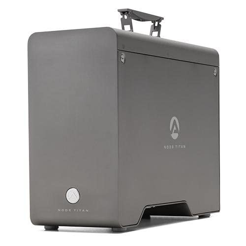 AKiTiO Node Titan 650W Thunderbolt 3 eGPU Expansion Box Gunmetal Case Only Japan