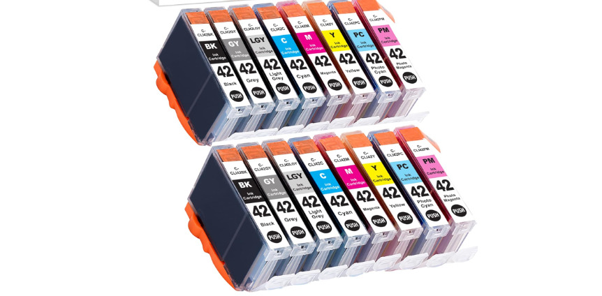 New  16 Pack New Ink Cartridges for Canon CLI-42 CLI42 CLI 42 PIXMA PRO-100 PRO