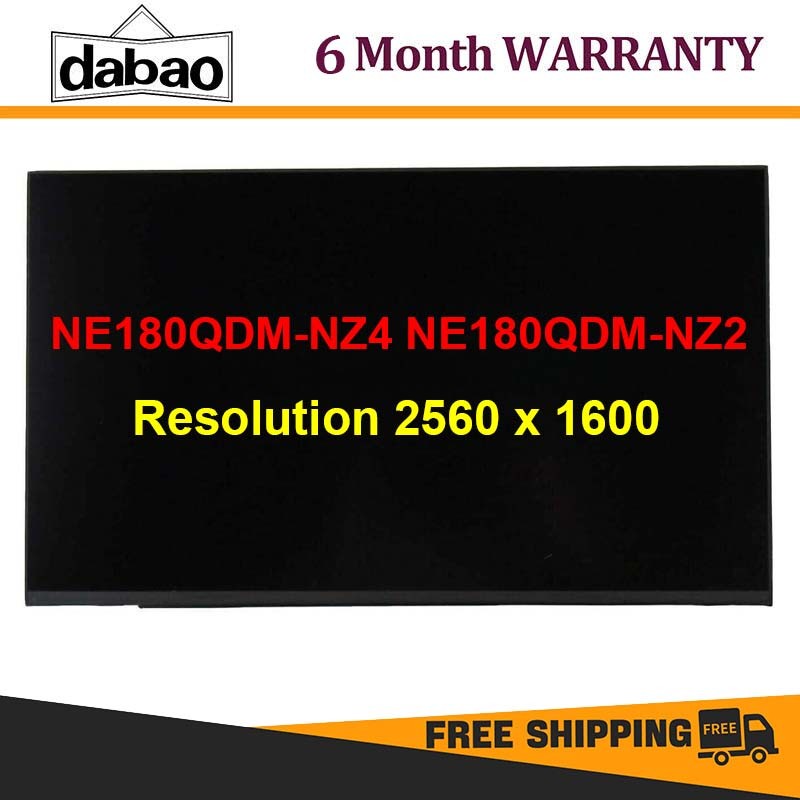 NE180QDM-NZ4 V18.0 V8.0 18'' IPS 240Hz 2560x1600 40 Pin Screen LCD Panel Display