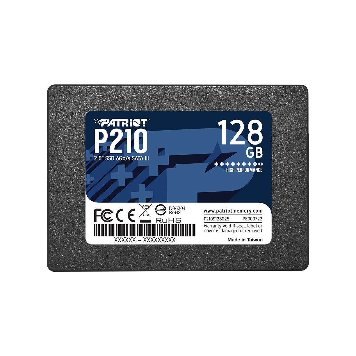 Patriot P210 128GB 256GB 512GB 1TB 2TB 2.5" SATA 3 6GB/s Internal SSD PC/MAC Lot