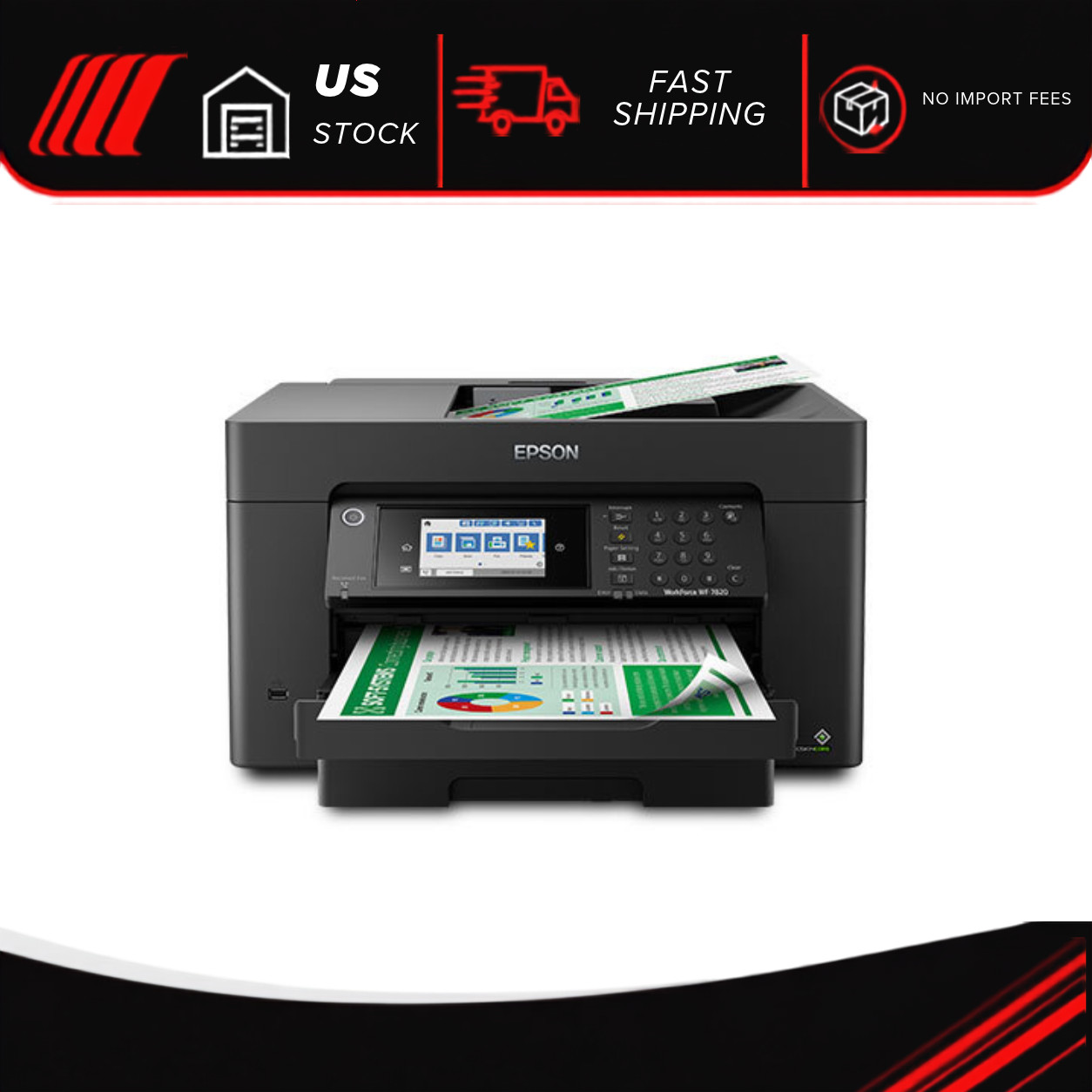 Epson WorkForce Pro WF-7820 Wireless 13x19 All-in-One Printer