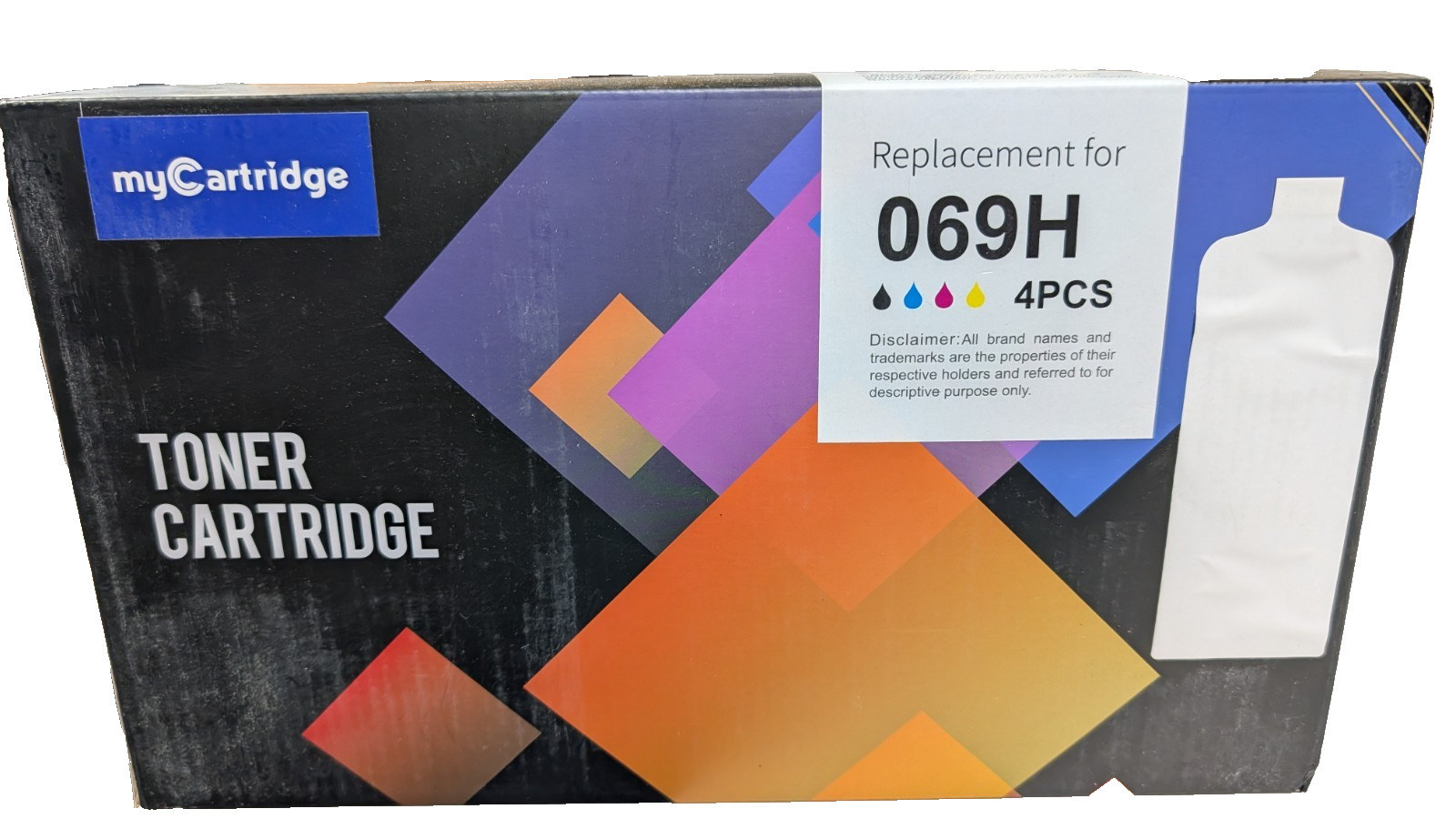 myCartridge 069H 4-Pack Toner Cartridges Compatible Canon MF753Cdw MF751Cdw