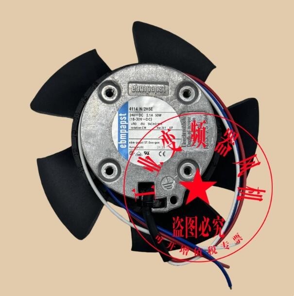1PC 4114N/2H5E 24V 50W 2.1A inverter cooling fan