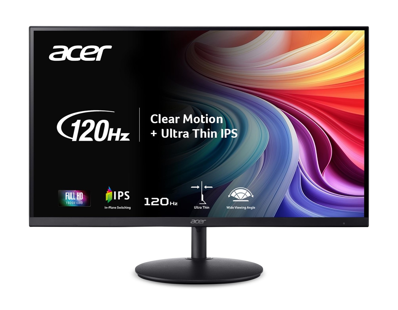 Acer SH272 G0bih 27" IPS Full HD (1920 x 1080) Ultra-Thin Gaming Office Monit...