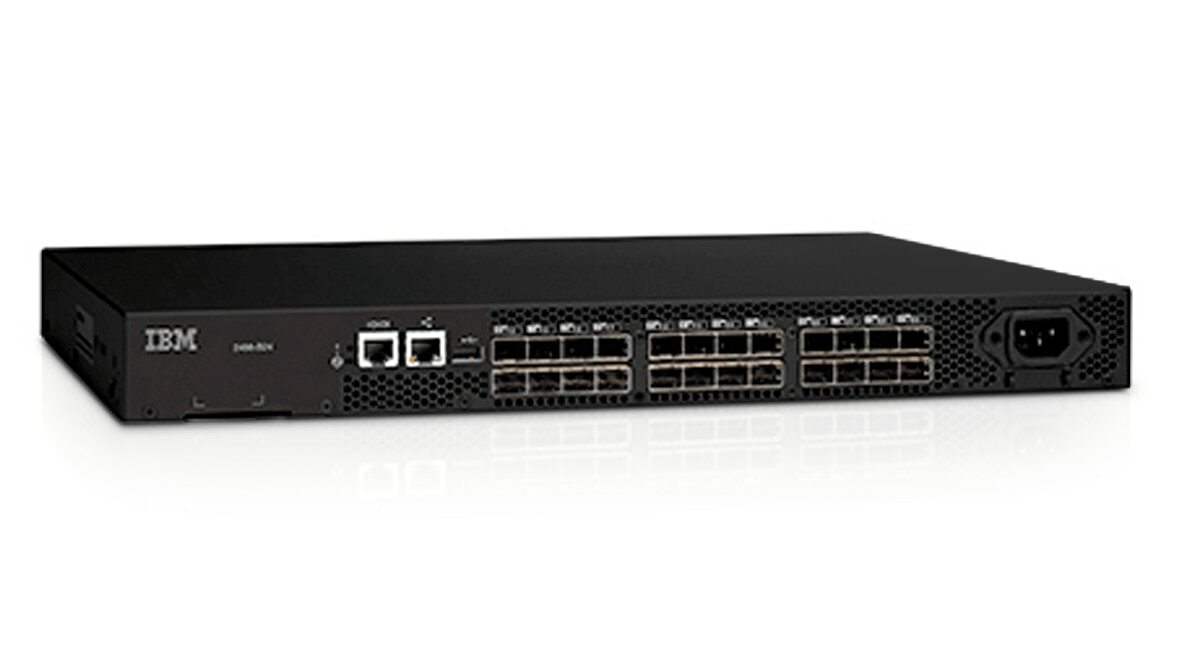 IBM 249824E 24-Port Fibre Channel Switch 8GB SAN Switch 2498-B24/24E